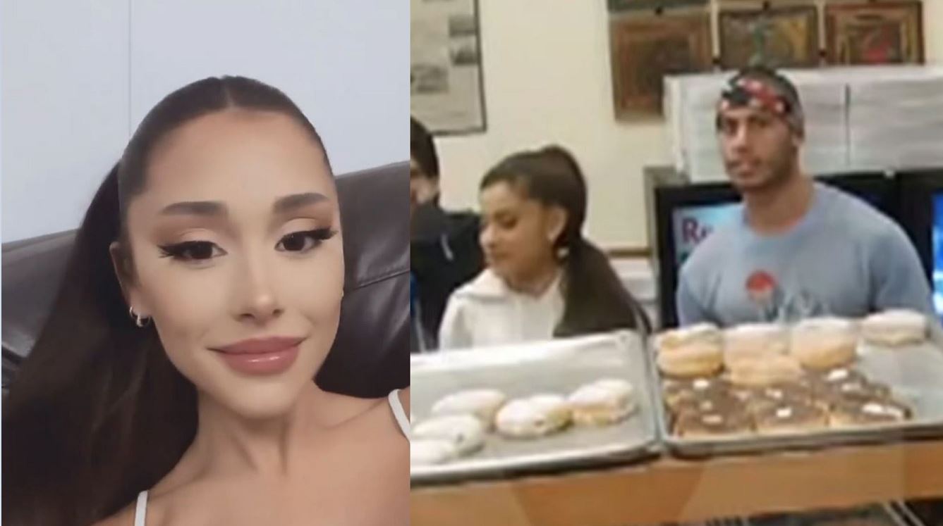 Ariana grande donut shop