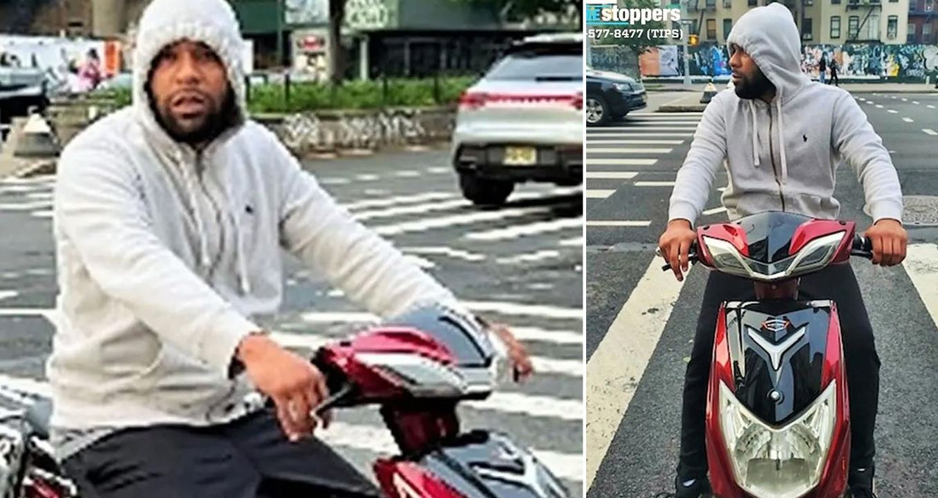 Scooter rider hit-and-run