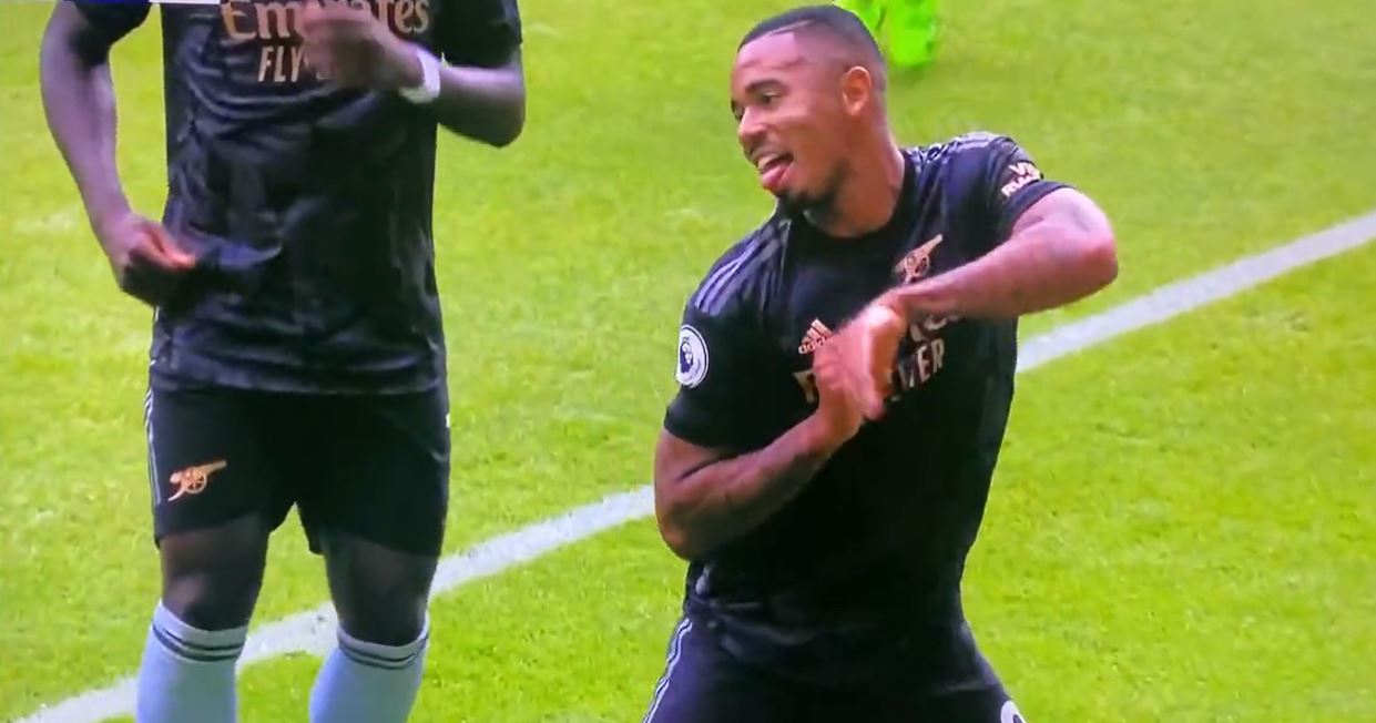 Gabriel Jesus Vinicius Jr dance