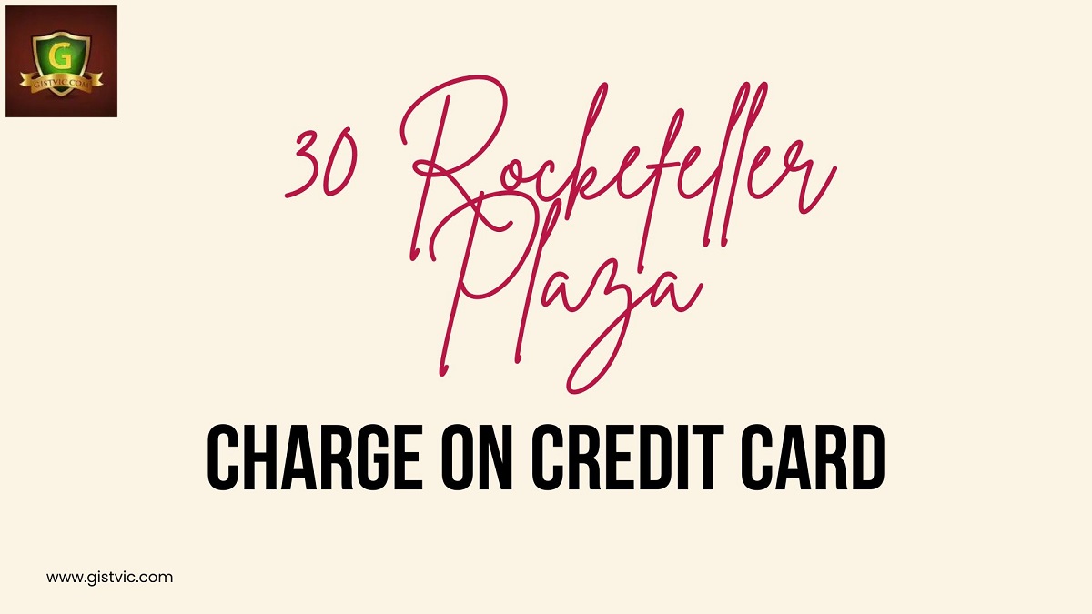 30 Rockefeller Plaza charge