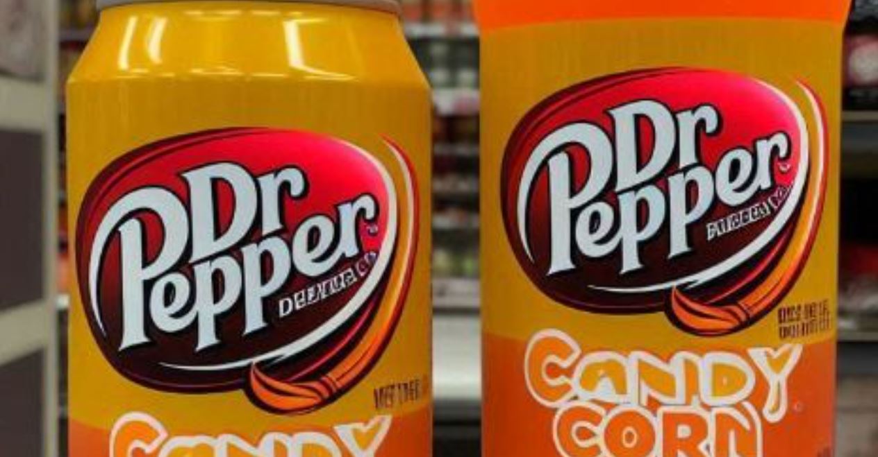 Candy corn dr pepper flavors